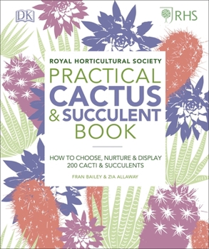 Hardcover RHS Practical Cactus and Succulent Book