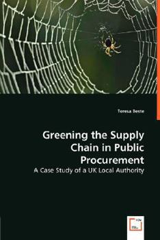 Paperback Greening the Supply Chain in Public Procurement Book