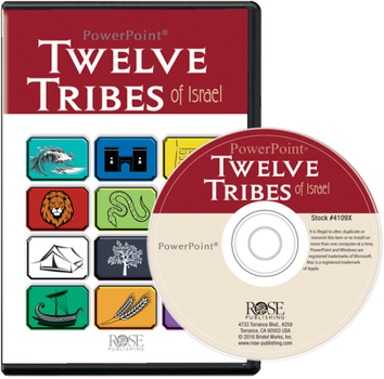 Misc. Twelve Tribes of Israel PowerPoint Book