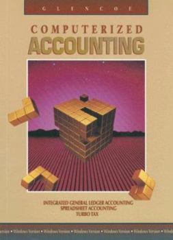 Hardcover Glencoe Computerized Accounting: Windows Version Book