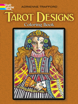 Paperback Tarot Designs Coloring Book