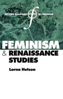 Paperback Feminism and Renaissance Studies Book