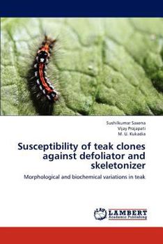 Paperback Susceptibility of Teak Clones Against Defoliator and Skeletonizer Book