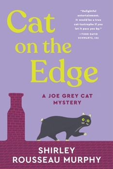Paperback Cat on the Edge: A Joe Grey Cat Mystery (Joe Grey Cat Mystery Series, 1) Book