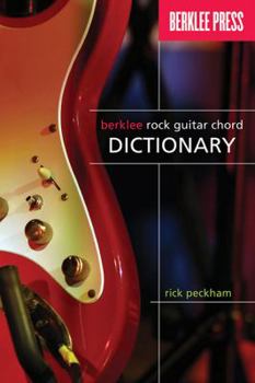 Paperback Berklee Rock Guitar Chord Dictionary Book