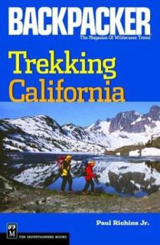 Paperback Trekking California Book