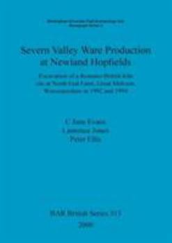 Paperback Severn Valley Ware Production at Newland Hopfields: Excavation of a Romano-British kiln site at North End Farm, Great Malvern, Worcestershire in 1992 Book