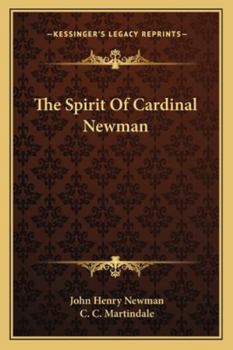 Paperback The Spirit Of Cardinal Newman Book