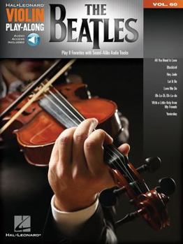 Paperback The Beatles Violin Play-Along Vol. 60 Book/Online Audio Book