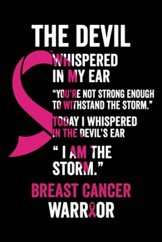 Paperback Breast Cancer Notebook: Breast Cancer Journal Notebook (6x9), Breast Cancer Books, Breast Cancer Gifts, Breast Cancer Planner Book