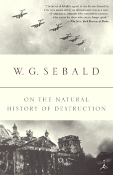 Paperback On the Natural History of Destruction Book