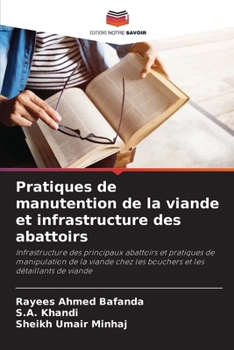 Paperback Pratiques de manutention de la viande et infrastructure des abattoirs [French] Book