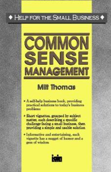 Paperback Common Sense Management Book