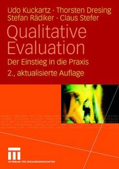 Paperback Qualitative Evaluation: Der Einstieg in Die PRAXIS [German] Book