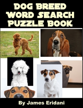 Paperback Dog Breed Word Search Puzzle Book