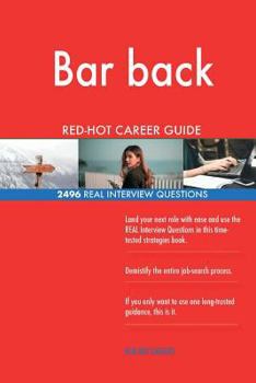 Paperback Bar back RED-HOT Career Guide; 2496 REAL Interview Questions Book