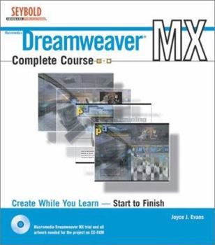 Paperback Dreamweaver MX Complete Course [With CDROM] Book