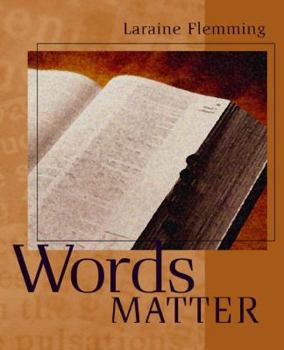 Paperback Words Matter Book