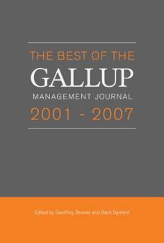 Hardcover The Best of the Gallup Management Journal 2001-2007 Book
