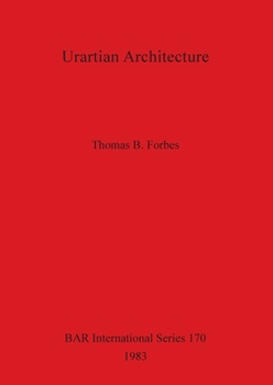 Paperback Urartian Architecture Book
