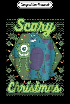 Composition Notebook: Disney Pixar Monsters University Scary Christmas Journal/Notebook Blank Lined Ruled 6x9 100 Pages
