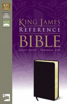 Bonded Leather Reference Bible-KJV-Giant Print Personal Size [Large Print] Book