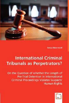 Paperback International Criminal Tribunals as Perpetrators? Book