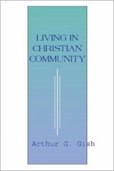 Paperback Living in Christian Community Book