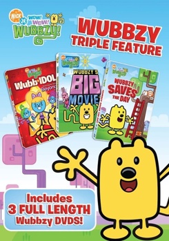 DVD Wubbzy: Wubb Idol / Big Movie / Saves The Day Book