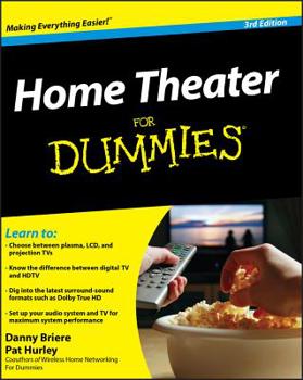 Paperback Home Theater for Dummies Book