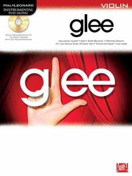 Paperback Glee: Instrumental Play-Along for Violin Book