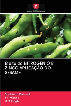 Paperback Efeito do NITROGÊNIO E ZINCO APLICAÇÃO DO SESAME [Portuguese] Book