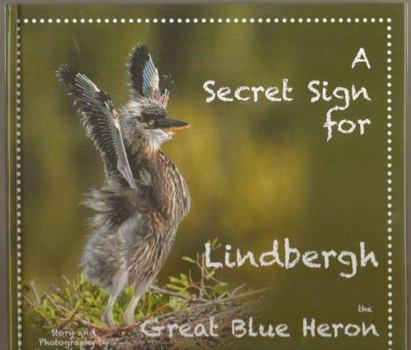 Hardcover A Secret Sign for Lindbergh the Great Blue Heron Book