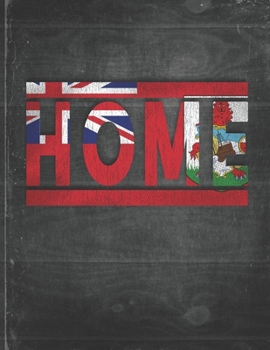 Home: Bermuda Flag Personalized Retro Gift for Bermudian Retired Coworker Friend Party  Undated Planner Daily Weekly Monthly Calendar Organizer Journal