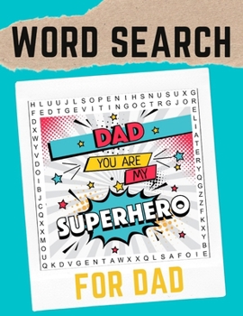 Paperback Word Search for Dad: Word Search Books for Dad Large Print (Vol. 1) [Large Print] Book