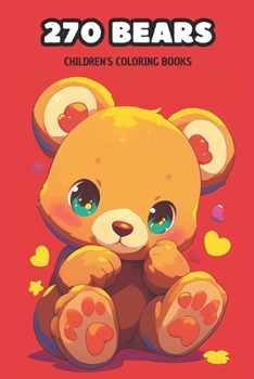 Paperback 270 Bears Children's Coloring Books Book