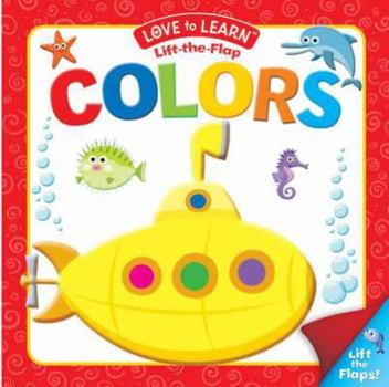 Board book Lift-The-Flap Colors Book