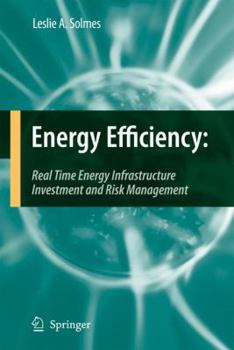Hardcover Energy Efficiency: Real Time Energy Infrastructure Investment and Risk Management Book