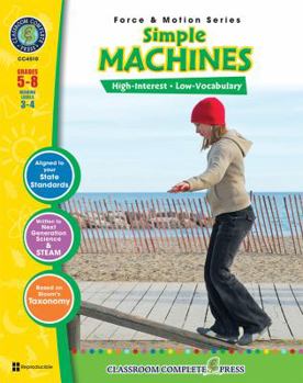 Paperback Simple Machines, Grades 5-8 Book