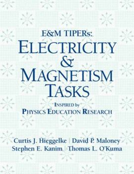 Paperback E&M TIPERs: Electricity & Magnetism Tasks: Inspired by Physics Education Research Book