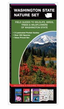 Pamphlet Washington State Nature Set: Field Guides to Wildlife, Birds, Trees & Wildflowers of Washington State Book