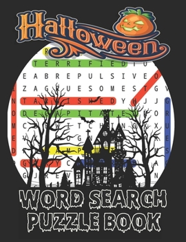 Halloween Word Search Puzzle Book: Exercise Your Brain With Holiday Word Search/Find Puzzles Book with Answers