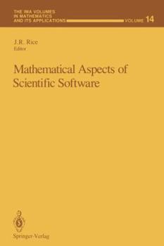 Paperback Mathematical Aspects of Scientific Software Book