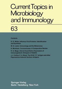 Paperback Current Topics in Microbiology and Immunology / Ergebnisse Der Mikrobiologie Und Immunitätsforschung Book