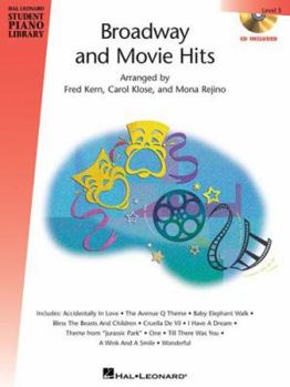 Paperback Broadway and Movie Hits - Level 5 - Book/CD Pack: Hal Leonard Student Piano Library [With CD] Book