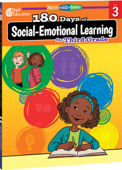 Paperback 180 Days of Social-Emotional Learning for Third Grade: Practice, Assess, Diagnose Book