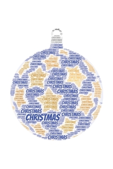 Christmas: Notebook, Journal | Lined Paper | 120 Pages DIN A5 (6 x 9") | Notes, Drawings, Planer, Diary, Organization | Word Cloud Present