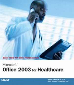 Paperback Microsoft Office 2003 for Healthcare Book