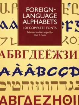 Paperback Foreign-Language Alphabets Book