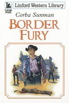Paperback Border Fury [Large Print] Book